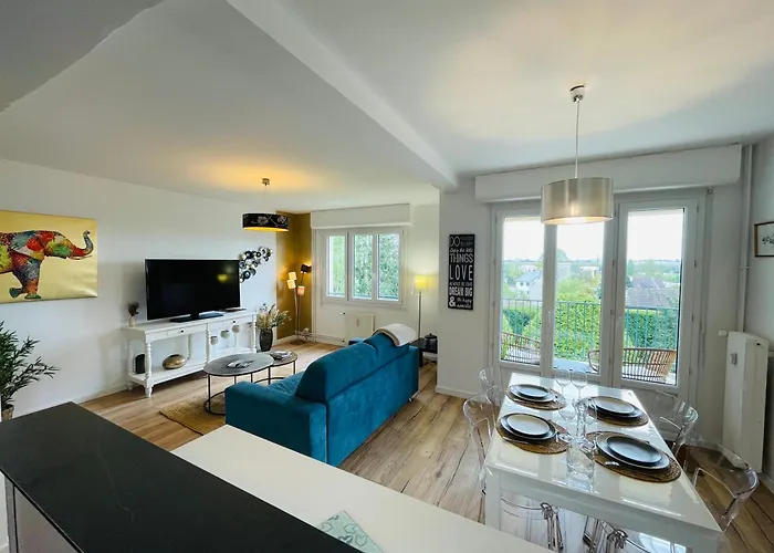 Apartman Yucca, Avec Garage Prive Et Balcon Caen